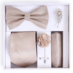 RANDOM STRIPE Alloy Cufflink & Tie Pin Set