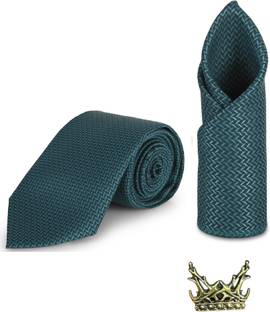 Stripe Silk Tie Pin Set