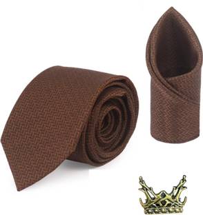 Stripe Silk Tie Pin Set