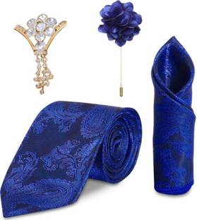 RANDOM STRIPE Satin Tie Pin Set