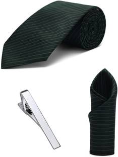 RANDOM STRIPE Satin Tie Pin Set