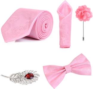 RANDOM STRIPE Alloy Cufflink & Tie Pin Set