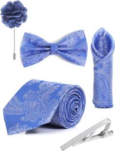 RANDOM STRIPE Satin Cufflink & Tie Pin Set