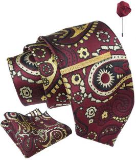 AXLON Silk Cufflink & Tie Pin Set