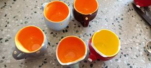 Zaar Pack of 12 Silk e tea cup