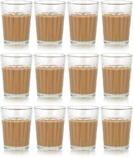 ASIDEA Pack of 12 Glass Cutting Tea