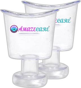 AMAZECARE Pack of 2 Plastic Amz-Eye_Wash_Cup