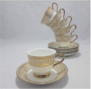 bone china Pack of 12 Bone China Bc cup saucer 013 mw 160 ml