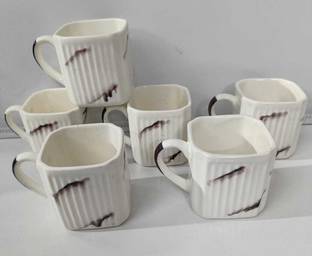 love unlimited scqure italian yahoo-02na tea & coffee cup set -120ML Bone China Coffee Mug
