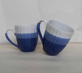 RAGHAV EMPORIUM Pack of 2 Ceramic PACK OFTWO CUP
