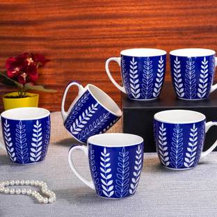 UPC Pack of 6 Ceramic Premium Cup Set, Tea Cup Set, Tea Set Or Coffee Cup For kitchen.