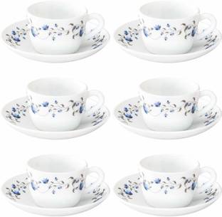 Larah by Borosil Pack of 12 Opalware Helena