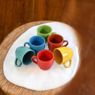 ktcr store Pack of 6 Bone China