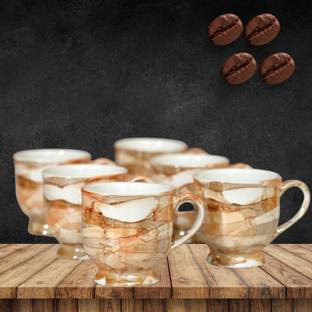 love unlimited LOVE blc karina -04Ceramic 125 ml multicolor Tea/Milk/Coffees (Set of 6) Ceramic Coffee Mug