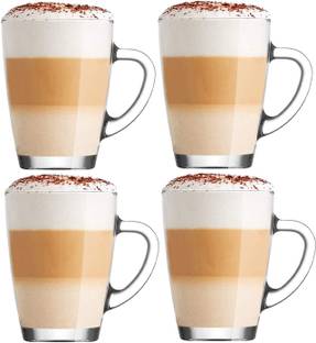 Yera Pack of 6 Glass YERA MOCHA MUGS CT8B 255ML
