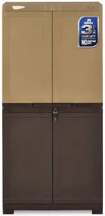 Nilkamal Freedom FMM Plastic Cabinet for Multipurpose Storage Solution|Bedroom|Kids Room Plastic Almirah