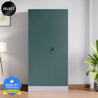 Godrej Interio Slimline 2 Door with Locker Metal Almirah