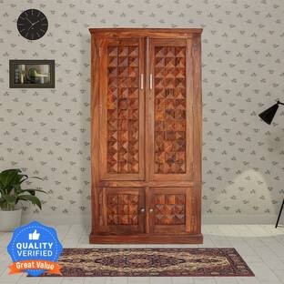 Flipkart Perfect Homes Sheesham Solid Wood Solid Wood Almirah