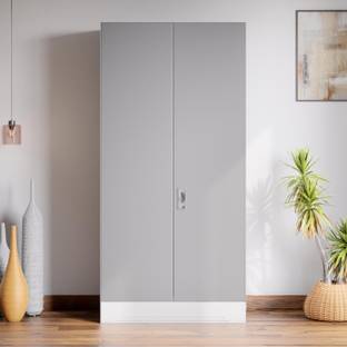 Godrej Interio Slimline XL 2 Door with Locker Metal Almirah