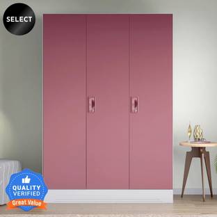 Godrej Interio Slimline 3 Door with Locker Metal Almirah