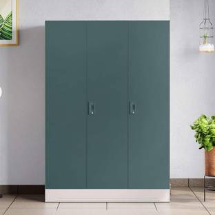 Godrej Interio Slimline 3 Door with Locker, Drawer Metal Almirah