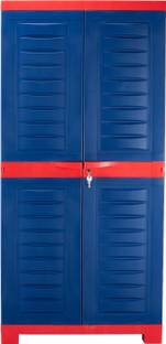 Supreme Fusion 02 (Size4*2ft) Multi Purpose for Home Medium Size Plastic Cupboard