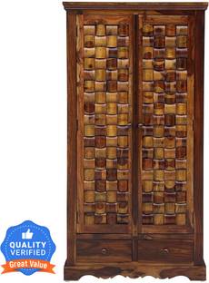Flipkart Perfect Homes Sheesham Solid Wood Solid Wood Almirah