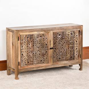 THE VIVAAN Sideboard Solid Wood Cupboard