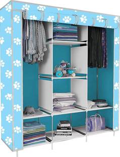 Furnspace C1 Baby Foot Print Metal Almirah