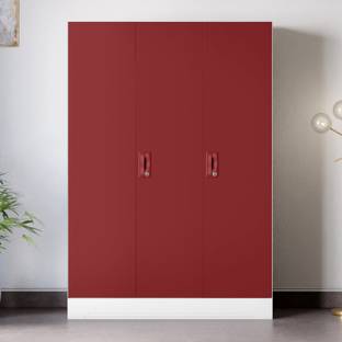 Godrej Interio Slimline 3 Door with Locker Metal Almirah