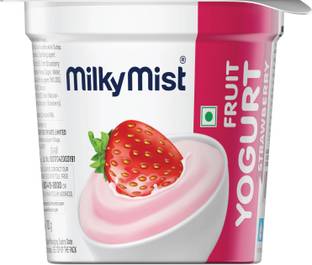 Milky Mist Stirred Fruit Yogurt Strawberry