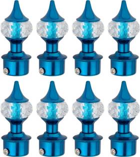 Worldson Blue Rod Rail Bracket Metal