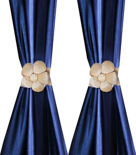 KUBER INDUSTRIES Gold Tassels Metal
