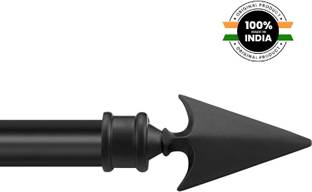 Deco Window Black Curtain Rods Metal