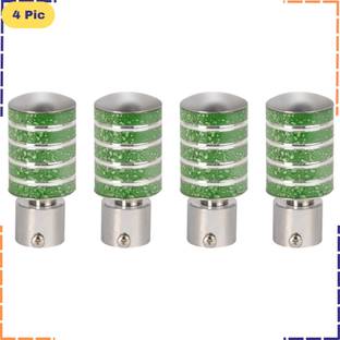 ZAPEX Green Rod Rail Bracket, Curtain Knobs Metal