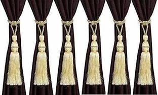 Radhey Radhey Decor Beige Tassels