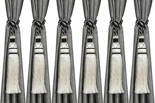 Radhey Radhey Decor Black Tassels