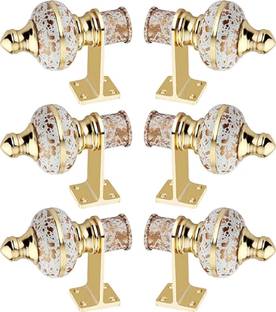 AVLEN Multicolor Rod Rail Bracket, Curtain Knobs, Tassels, Curtain Rods Metal