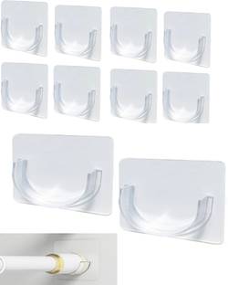 QARB White Curtain Hooks