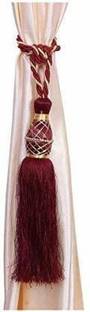 Radhey Radhey Decor Maroon Tassels