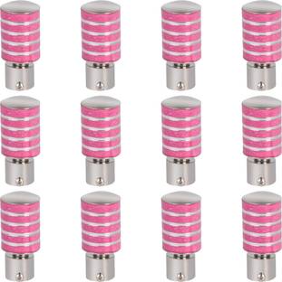 ZAPEX Pink Rod Rail Bracket, Curtain Knobs Metal