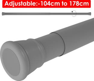 Story@home Grey Curtain Rods Metal