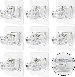 XBEY White Curtain Hooks