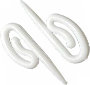 MEI White Curtain Hooks
