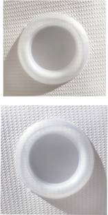 DS Creations White Curtain Rings, Curtain Hooks, Cord Pull