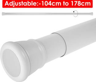 Story@home White Curtain Rods Metal