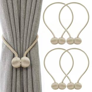 HomeCloud Beige Tieback Hook Metal