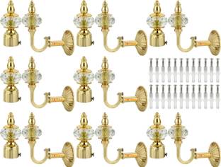 NATURAL Gold Curtain Knobs Metal