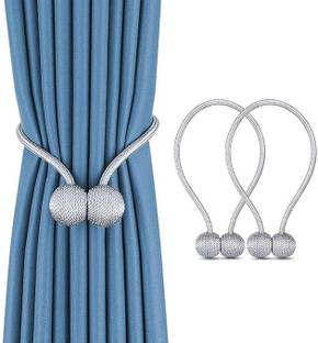 TIELO Silver Tieback Hook Metal