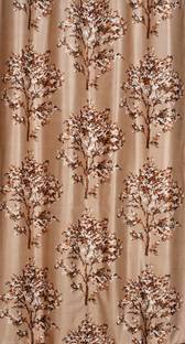 Panipat Textile Hub FABRIC-SUPRIMO-BROWN-DRY-TREE-5-MTR-01 Curtain Fabric